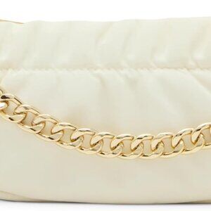 Compact East/West Women's Crossbody Bag in Cream - Perfect for Essentials